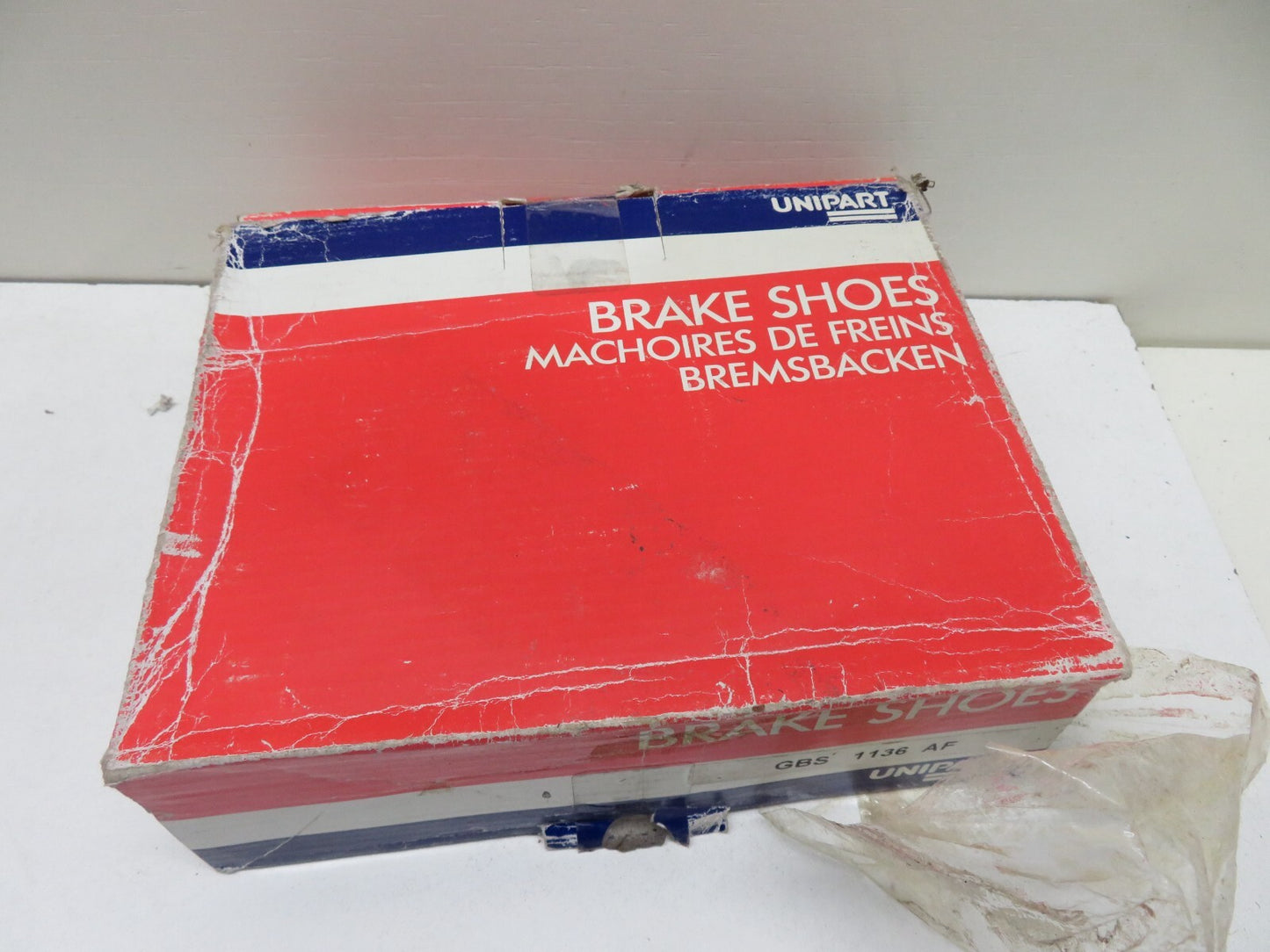 REAR BRAKE SHOES FOR FIAT PUNTO 1993-1999 UNIPART GBS1143AF