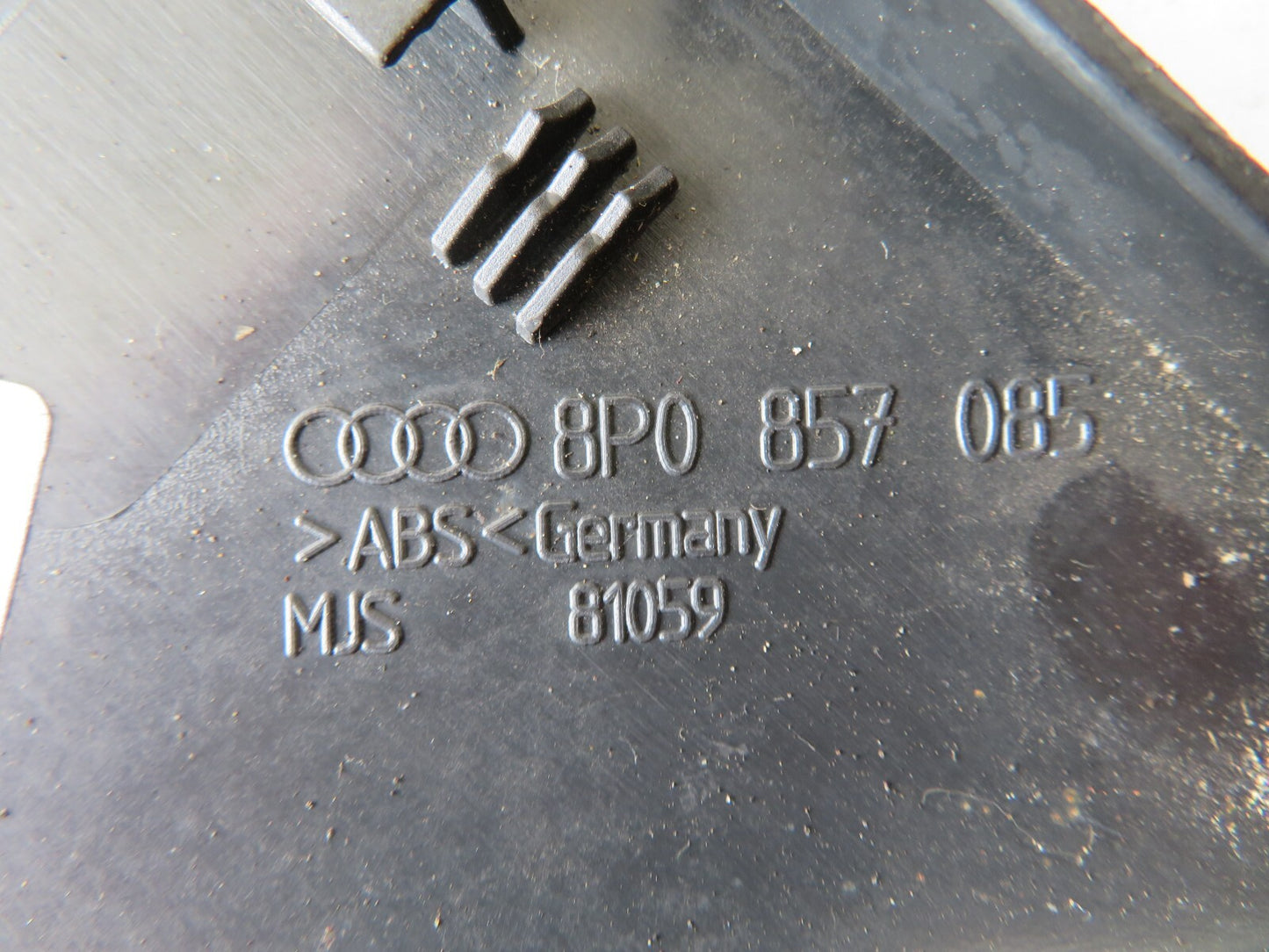 AUDI A3 8P NS PASSENGER DASHBOARD END 8p0857085 2003-2008 AMS1417