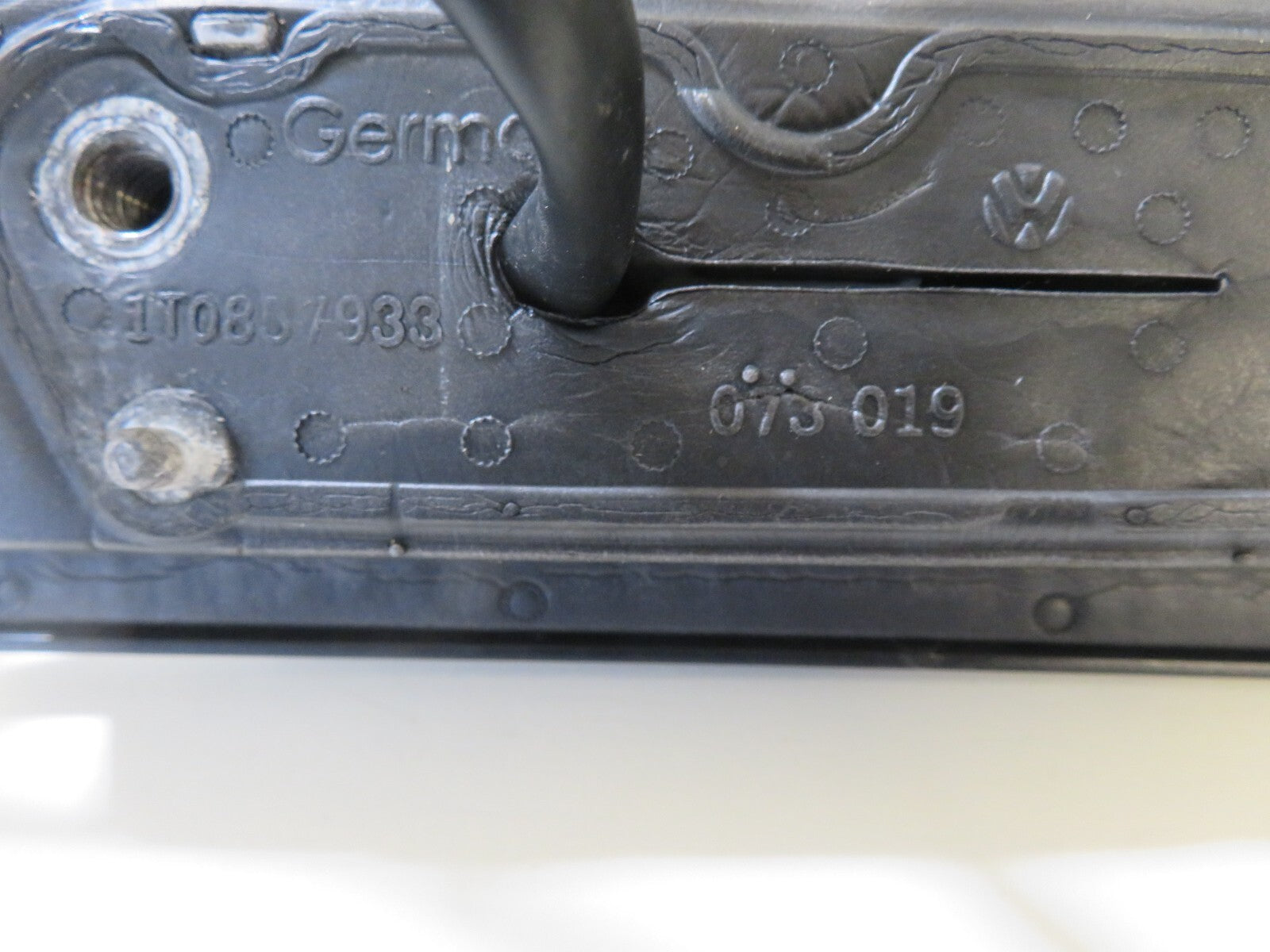 VW TOURAN NS PASSENGER DOOR WING MIRROR (SEE PHOTOS) 2003-2009 1701-1