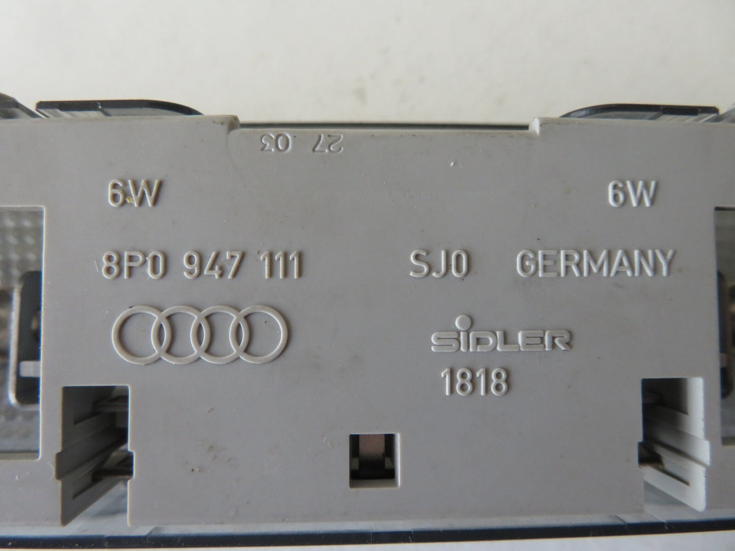 AUDI A3 8P INTERIOR ROOF LIGHT 8P0947111 2003-2008 AMS1417