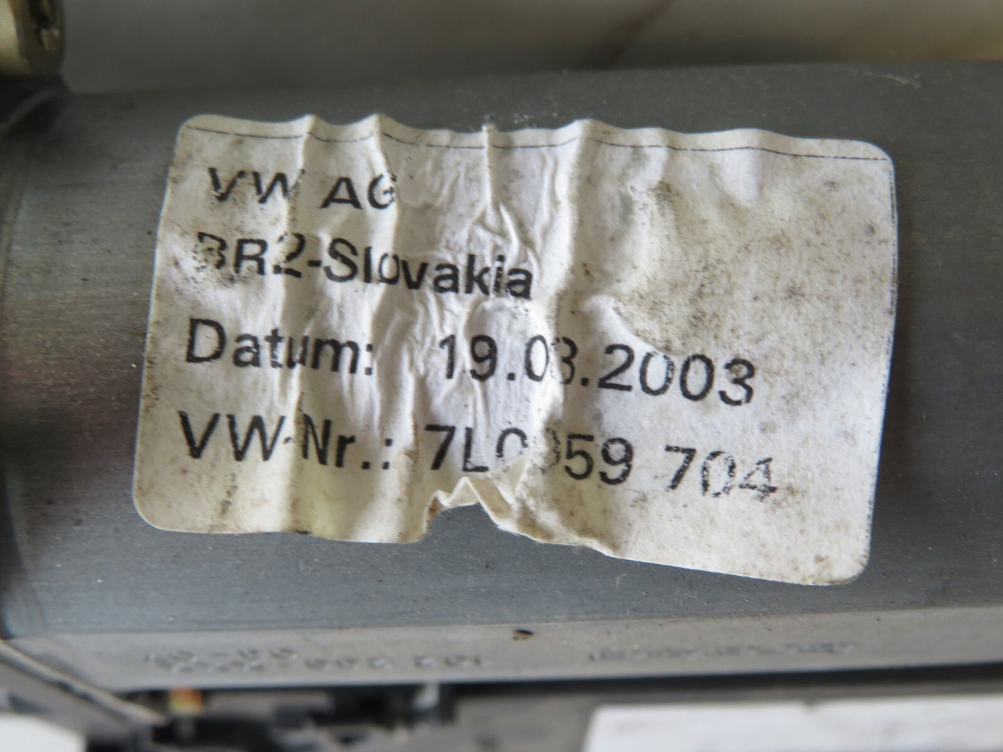 PORSCHE CAYENNE 955 OSR WINDOW MOTOR 3d2959794 2000-2004 AMS1020