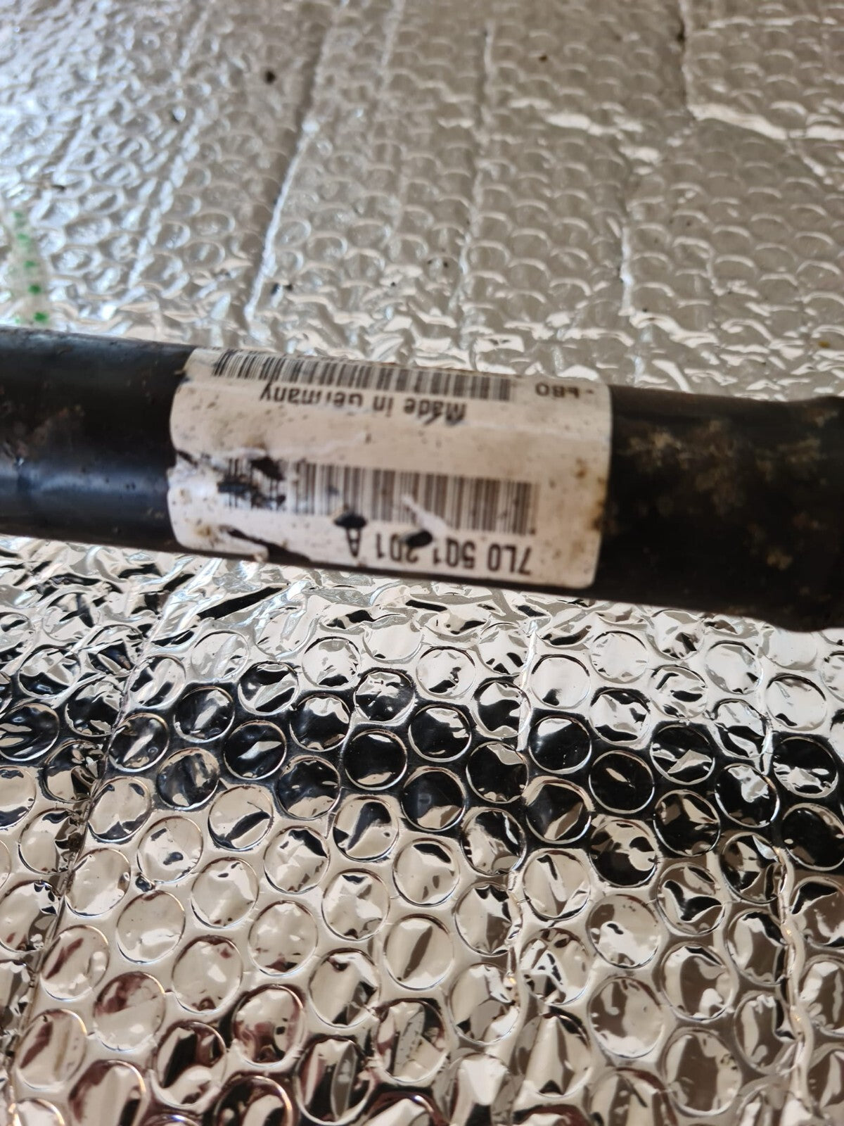 PORSCHE CAYENNE S 955 V8 REAR DRIVESHAFT 7l0501201a 2003-2007 SA