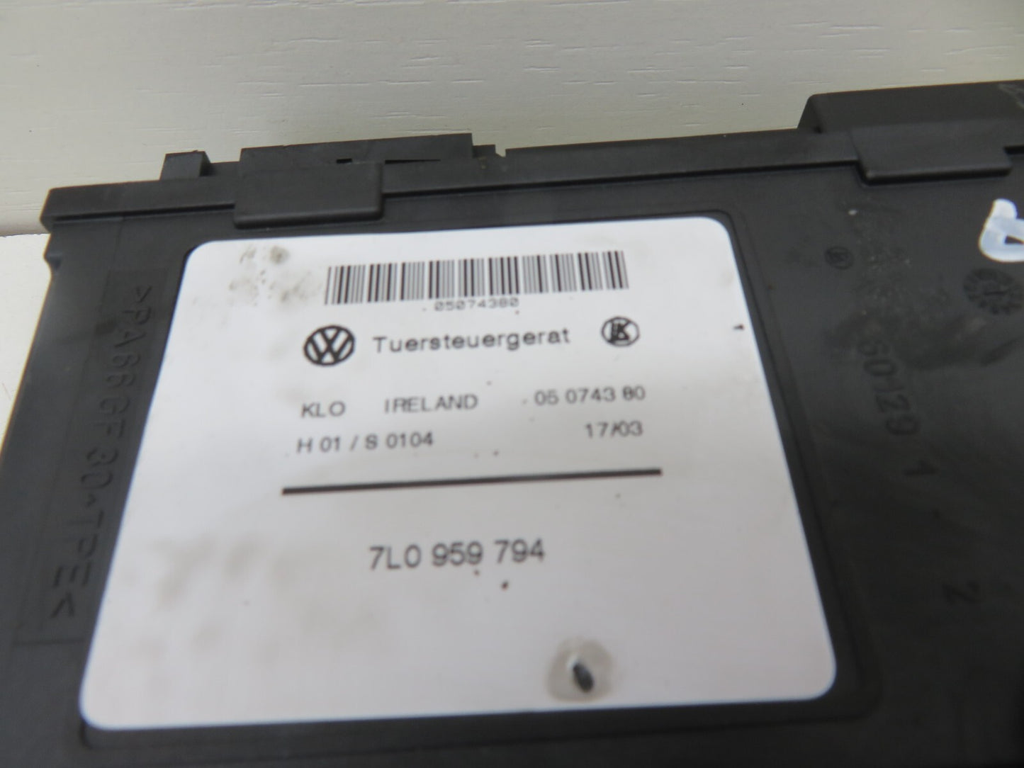 PORSCHE CAYENNE 955 OSR REAR WINDOW MOTOR RIGHT 7L0959794 2003-2006 1634-8