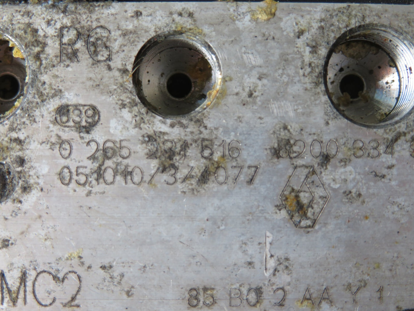 RENAULT CLIO MK2 ABS PUMP MODULE 0265800411 2005-2008 A1158-17